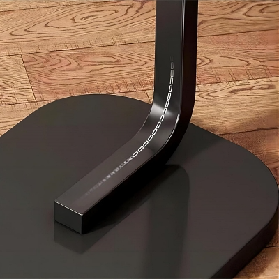 Table d'Appoint - C-shapedSideTable™ - Marron&Blanc