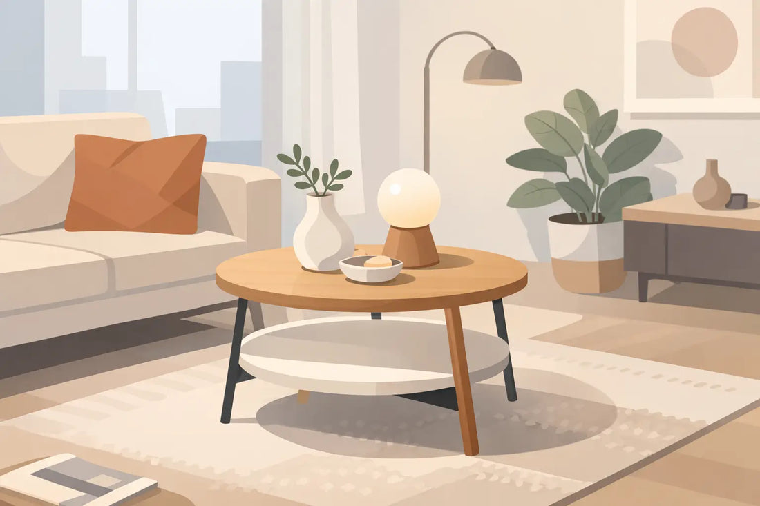 Petite table basse d’appoint design: bien la choisir