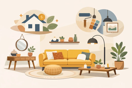 Décoration intérieure maison pas cher: 9 idées