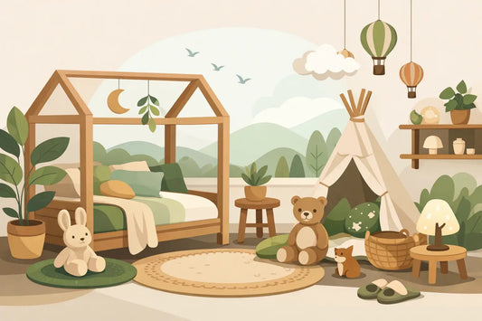 Décoration chambre enfant nature: idées cosy