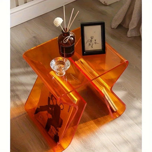 table basse d appoint en acrylique design & couleur varier