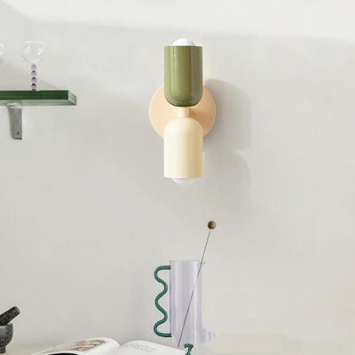 Lampe - NordicLEDWall™ - Vert & Beige