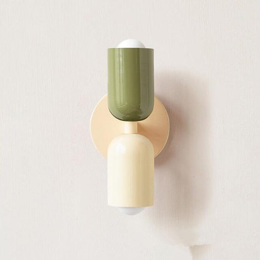 Lampe - NordicLEDWall™ - Vert & Beige