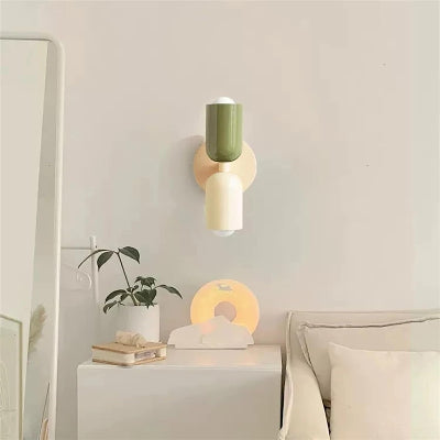 Lampe - NordicLEDWall™ - Vert & Beige