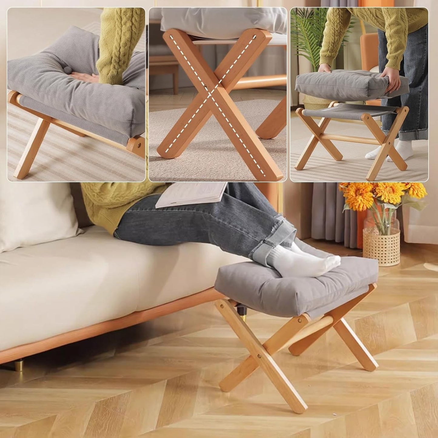 Tabouret Pliable - FoldSit™ - Gris