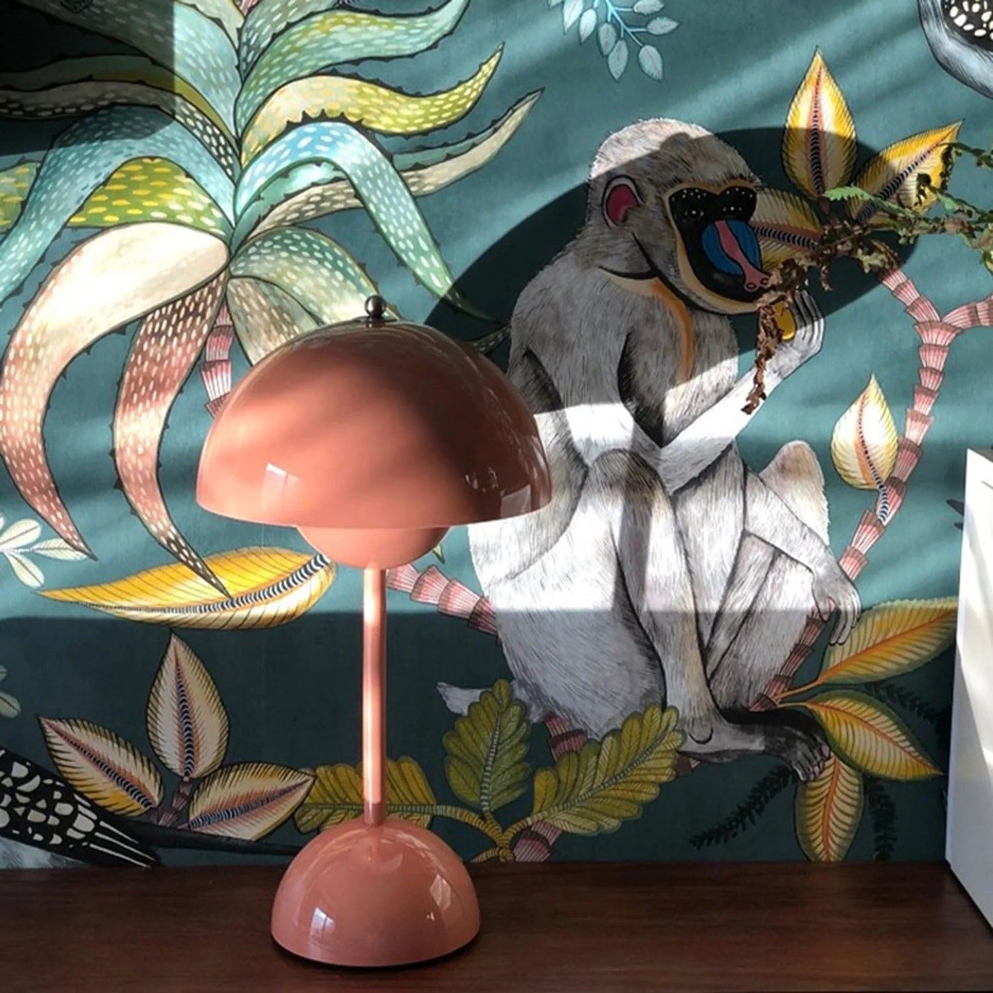 Lampe de Table Rechargeable - BrightEase™ - Rose