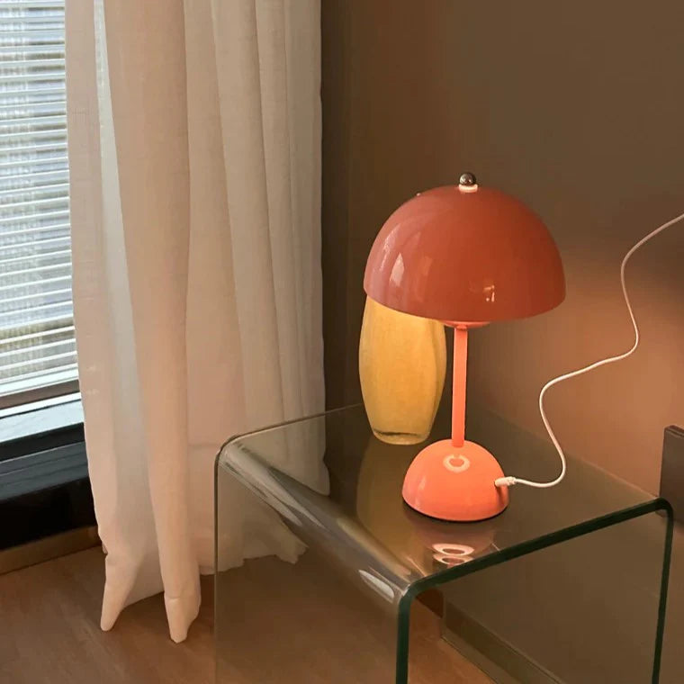 Lampe de Table Rechargeable - BrightEase™ - Rose