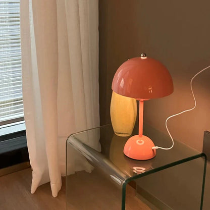 Lampe de Table Rechargeable - BrightEase™ - Rose