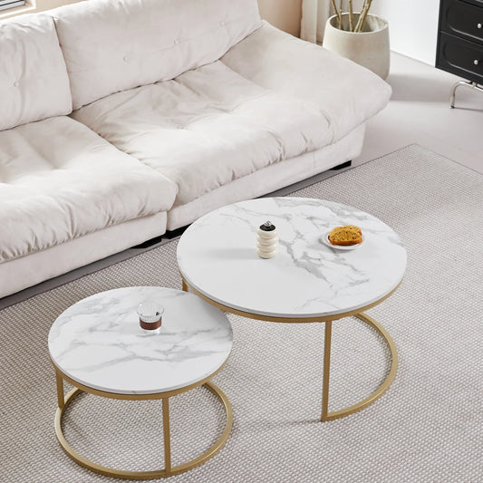 table basse d appoint duo (2) ronde