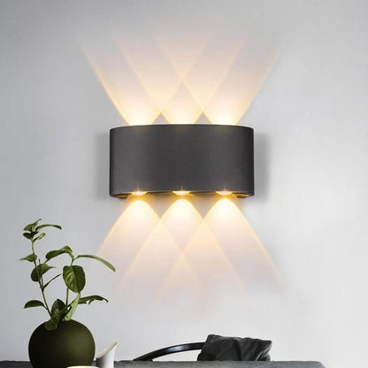 Applique Murale Led - BrillWall™ - 6W Noir
