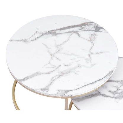 table basse d appoint duo (2) ronde