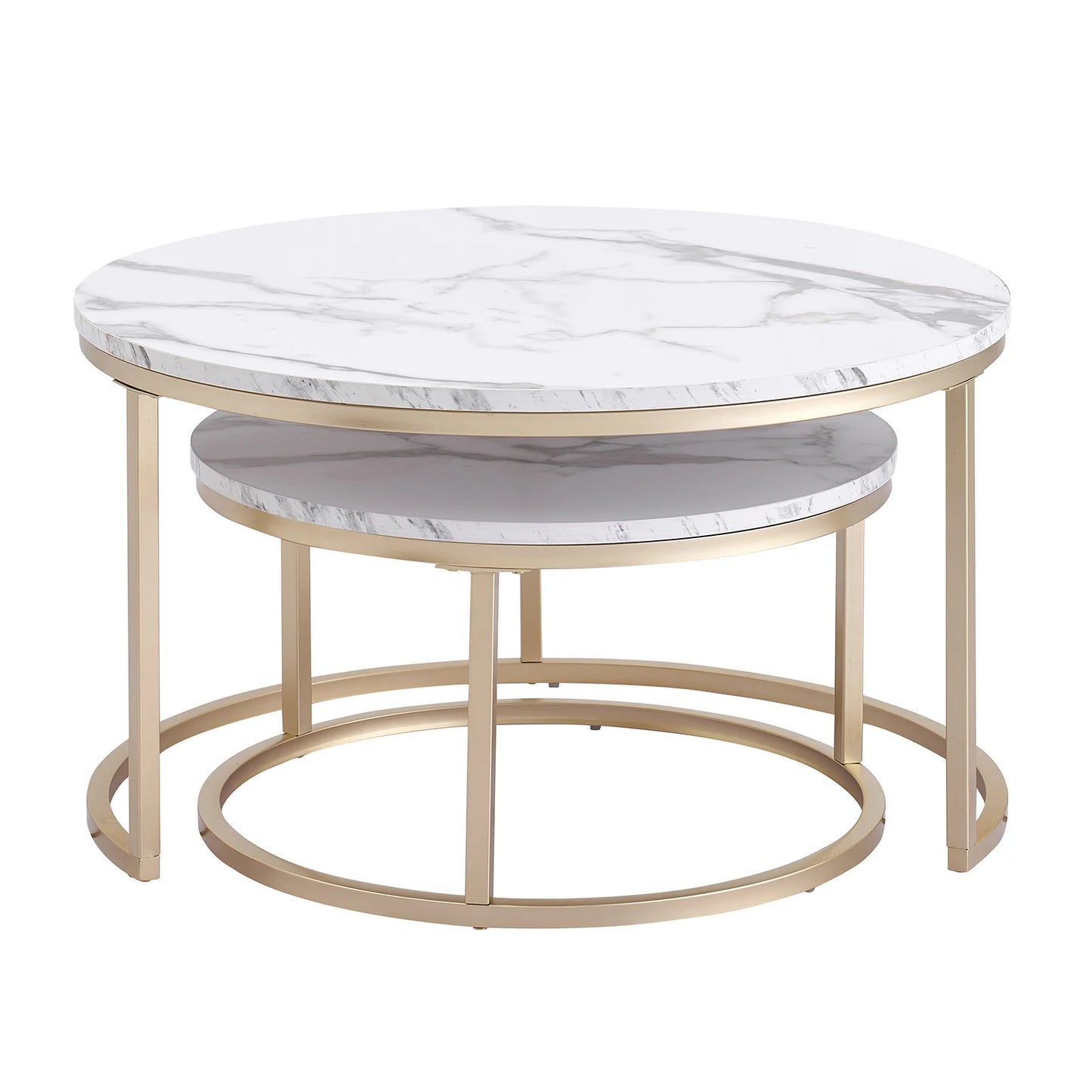 table basse d appoint duo (2) ronde