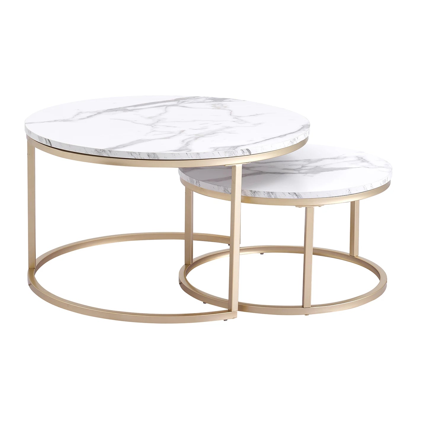 table basse d appoint duo (2) ronde
