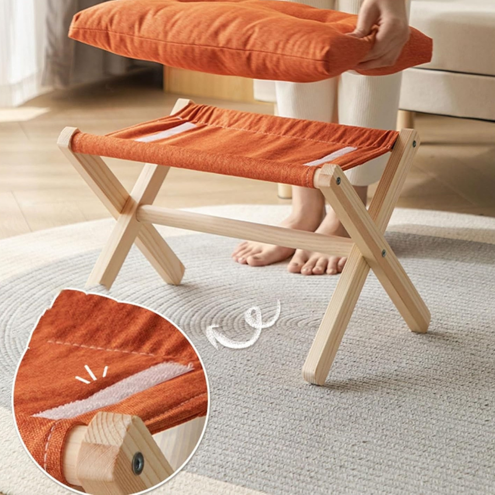 Tabouret Pliable - FoldSit™ - Orange