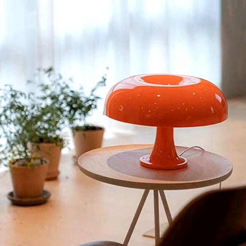 Lampe de Table - MinimalistMushroomTableLamp™ - Rouge