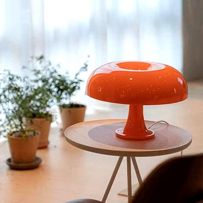 Lampe de Table - MinimalistMushroomTableLamp™ - Rouge