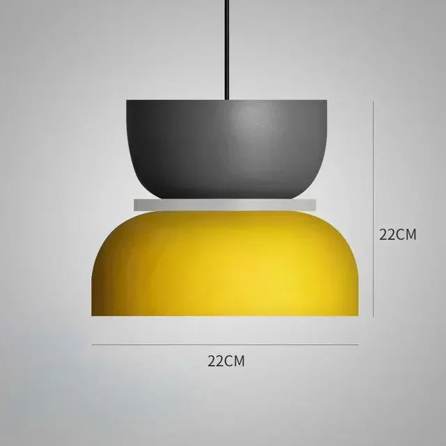 New Modern Pendant Lamp Led Nordic Hanging Suspension Bedside Living Bedroom Study Bar Dining Room Lighting Macaron Decor Lights