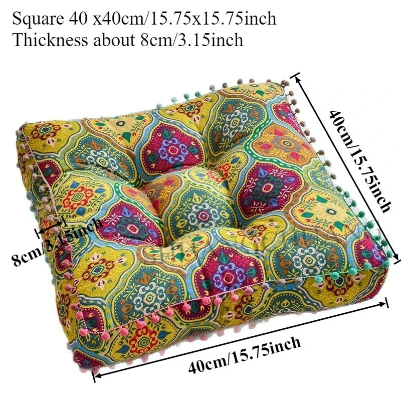 coussin style marocain bohemian