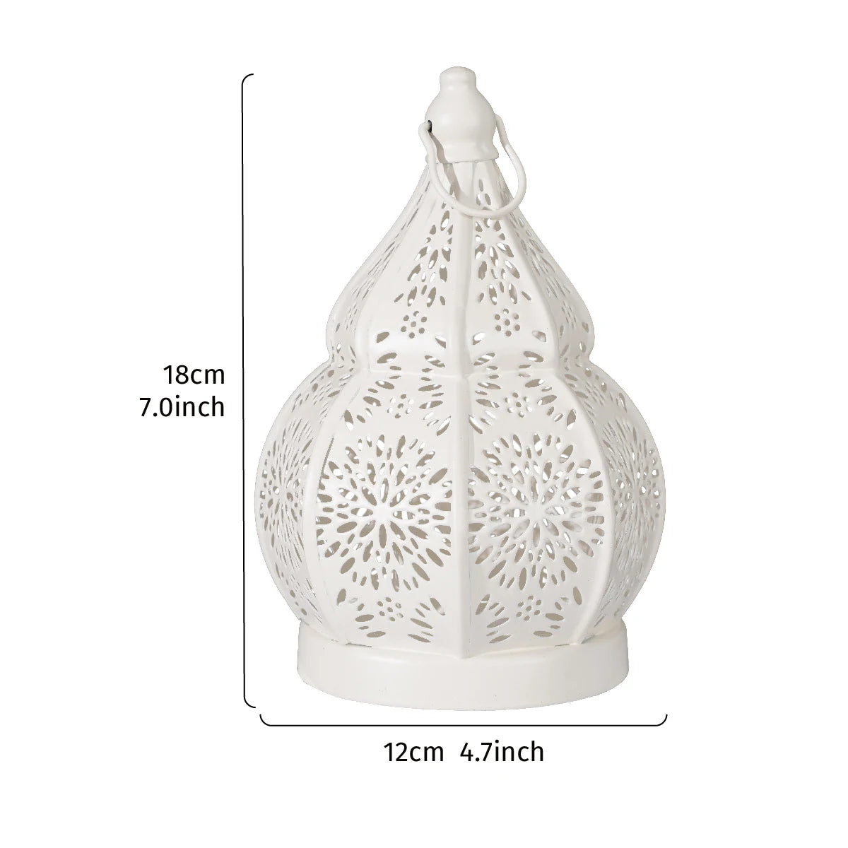lampe a la chandelle style Marocaine