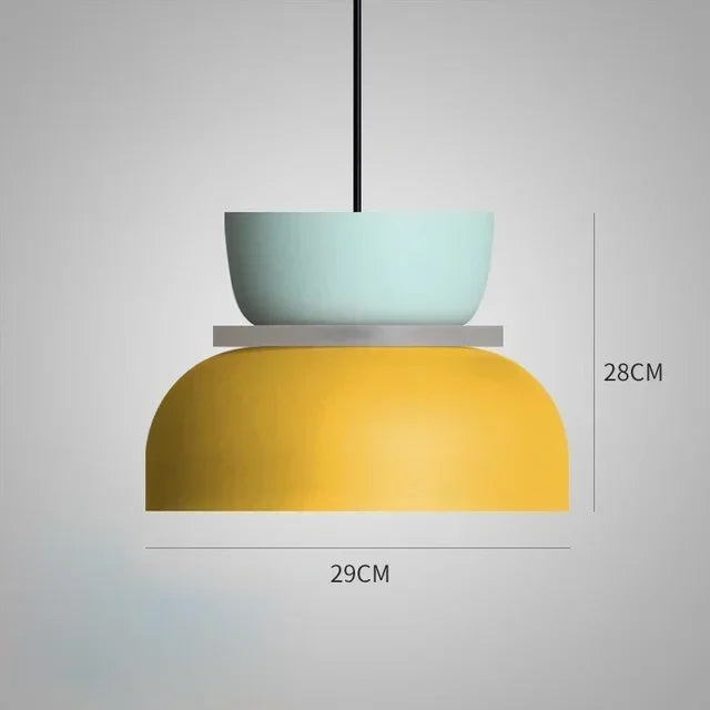 New Modern Pendant Lamp Led Nordic Hanging Suspension Bedside Living Bedroom Study Bar Dining Room Lighting Macaron Decor Lights