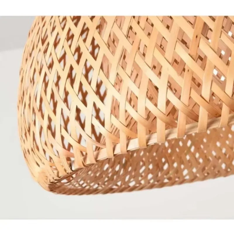 lampe suspendu en rotin