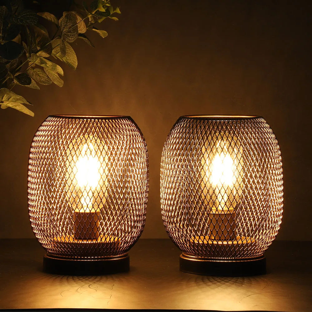 lampe de table (2) Led lumiere lanterne batterie power