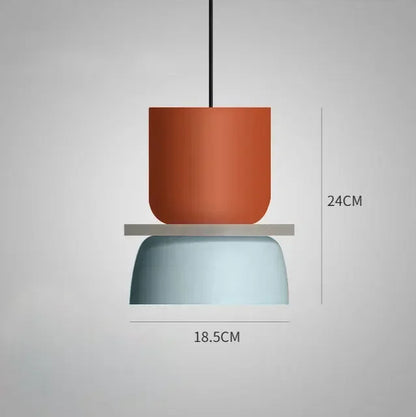 New Modern Pendant Lamp Led Nordic Hanging Suspension Bedside Living Bedroom Study Bar Dining Room Lighting Macaron Decor Lights