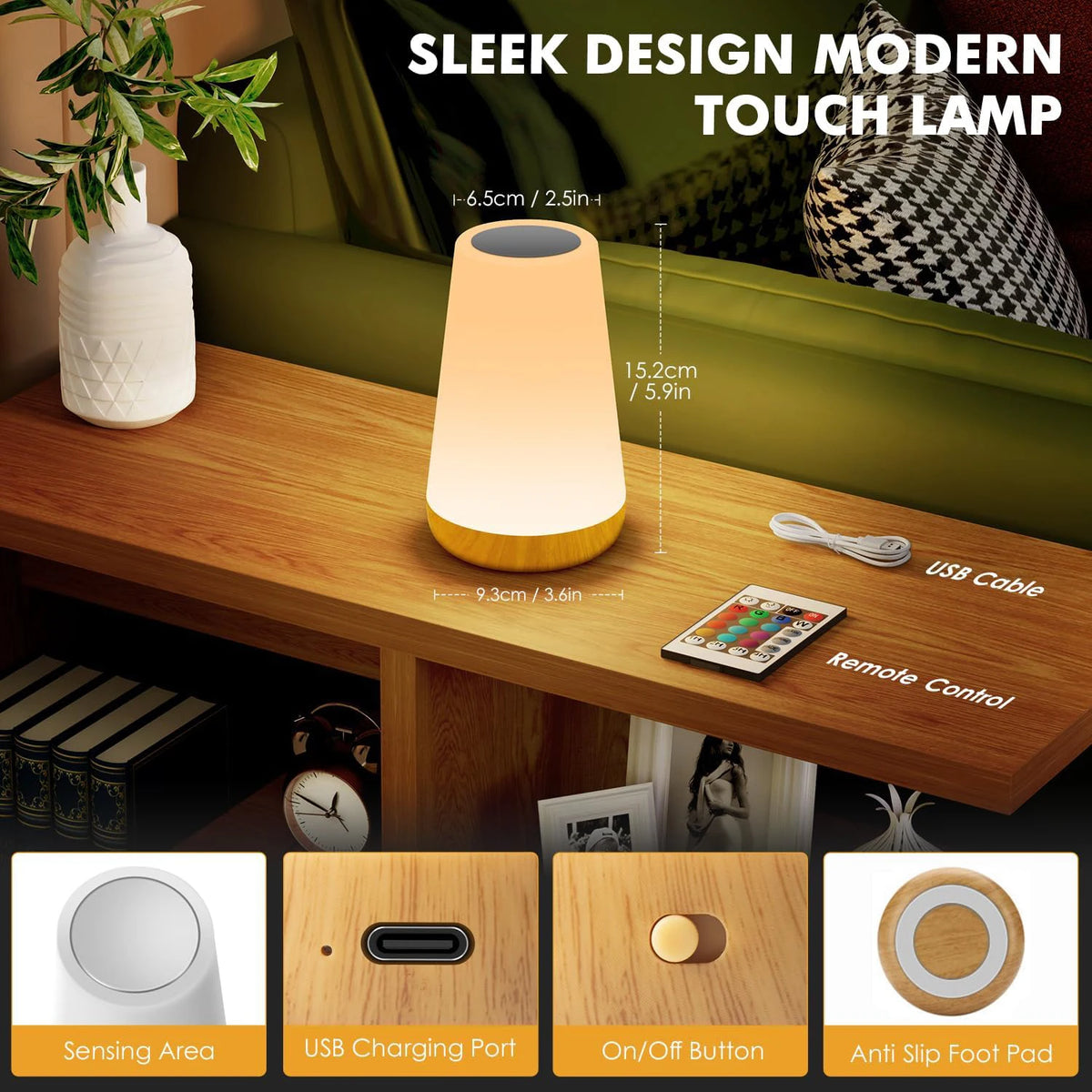 lampe de table LED - USB