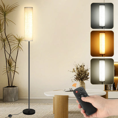 lampe de sol moderne avec controle a distance