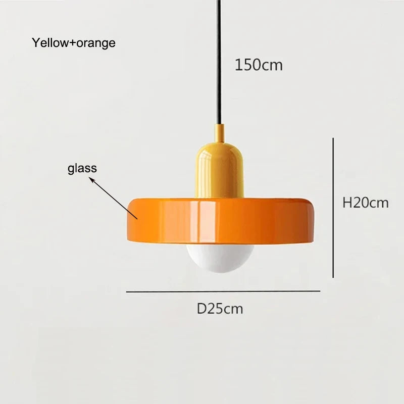 Nordic Retro Glass Chandelier Living Room Dining Room Bedroom Kitchenmodern Lighting Decoration Retro Lighting Fixture E27LED