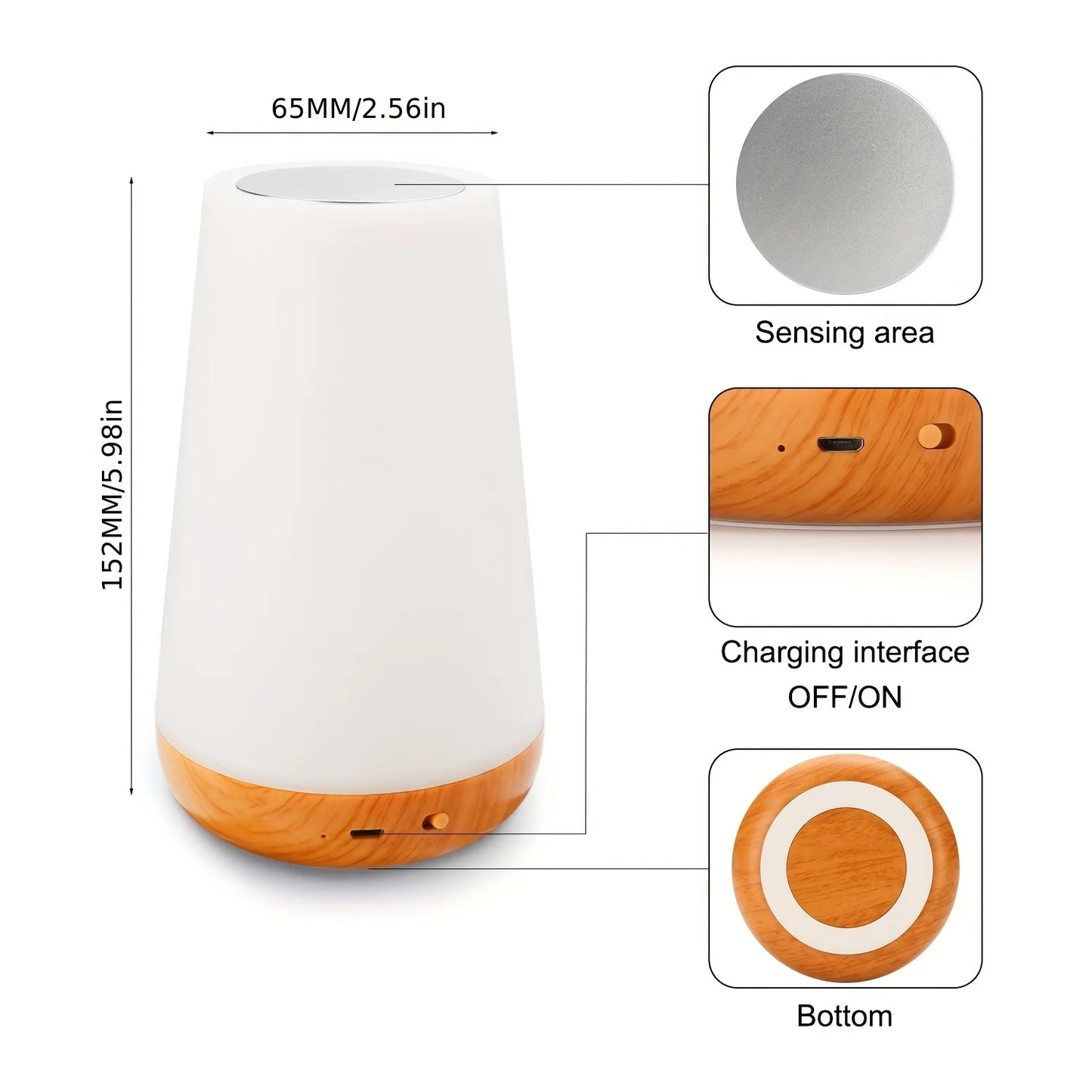 lampe de table LED - USB