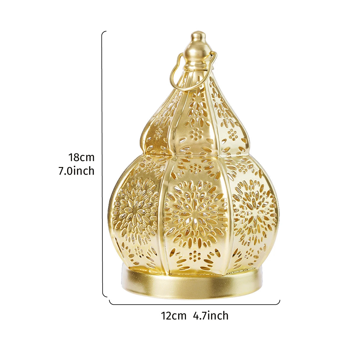 lampe a la chandelle style Marocaine