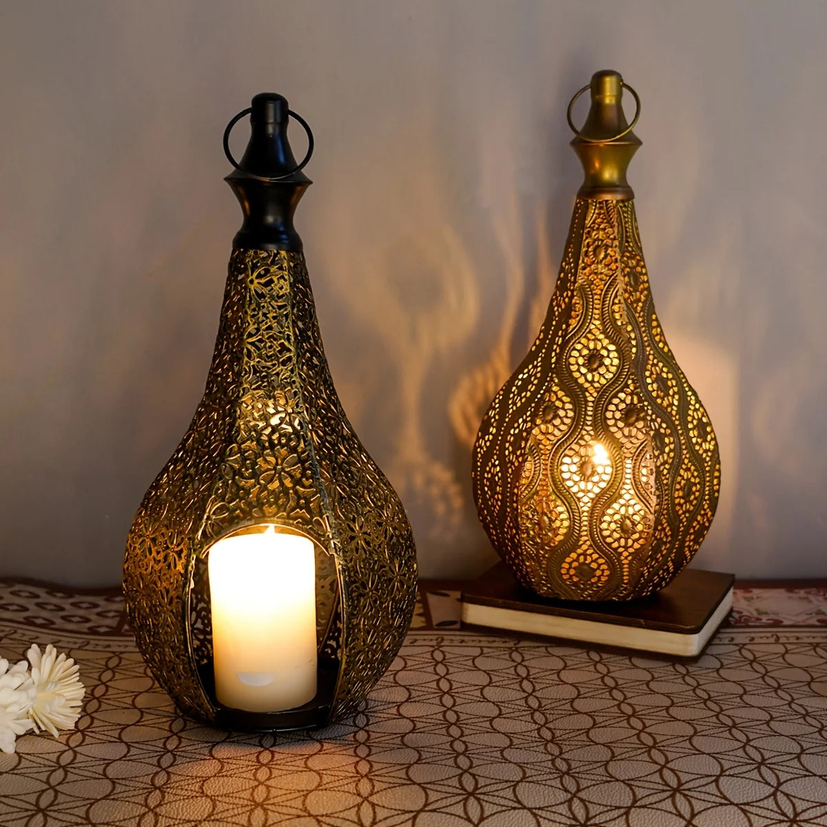 lanterne chandelier style marocain
