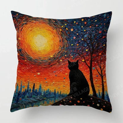 authentic multi-color cushion cover