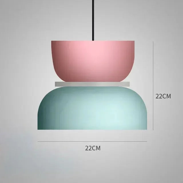 New Modern Pendant Lamp Led Nordic Hanging Suspension Bedside Living Bedroom Study Bar Dining Room Lighting Macaron Decor Lights