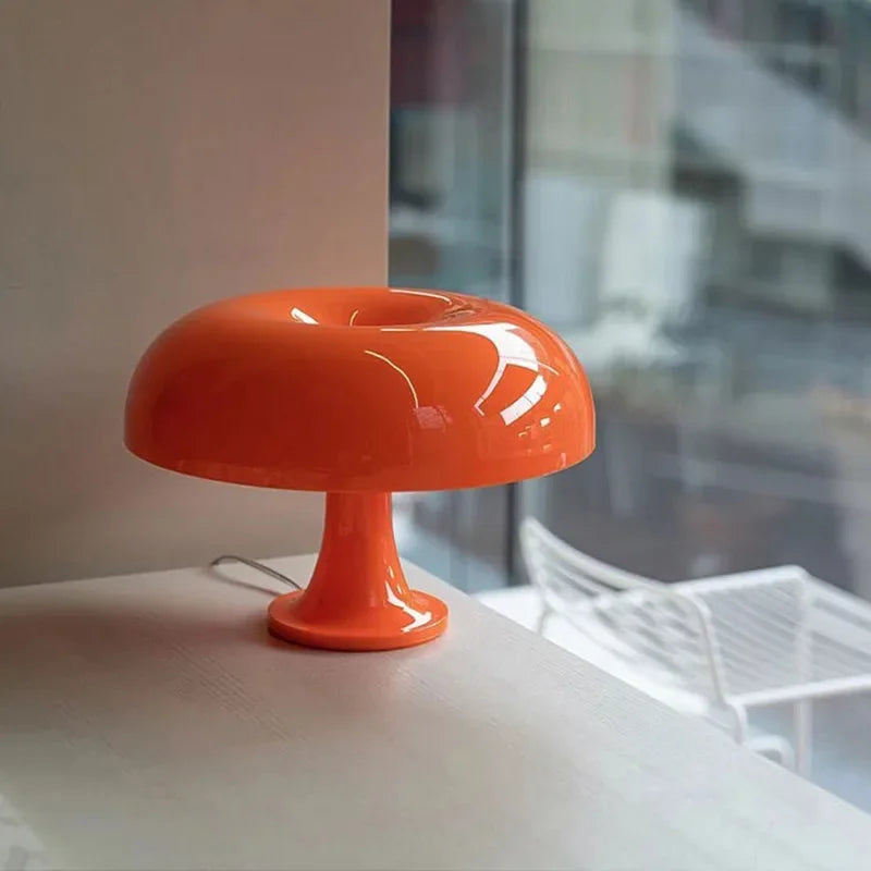 Lampe de Table - MinimalistMushroomTableLamp™ - Rouge
