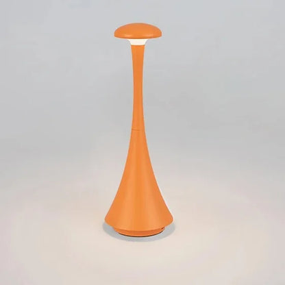 Ggbingo Mushroom Table Lamp, USB-C Rechargeable Wireless Touch Creative Night Light for Hotel, Bedroom & Home Atmosphere