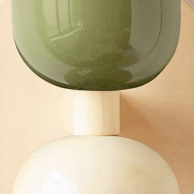 Lampe - NordicLEDWall™ - Vert & Beige