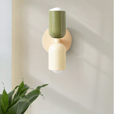 Lampe murale - NordicLEDWall™ - Vert & Beige
