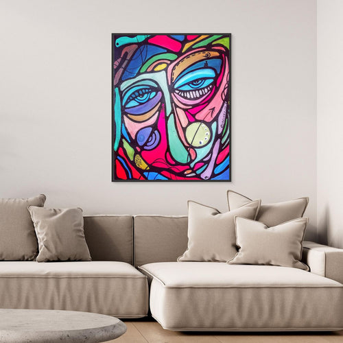 canvas murale abstraite 