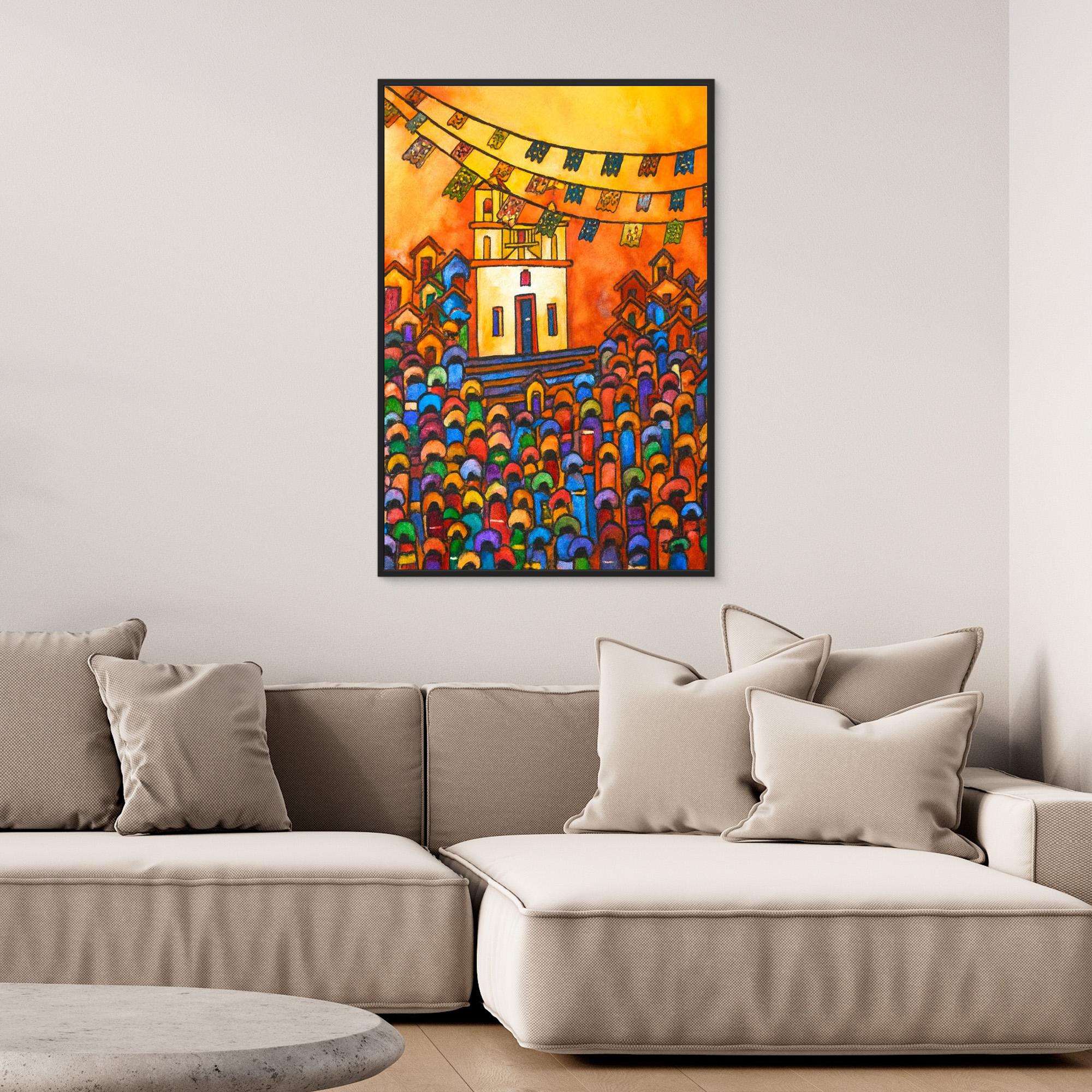 canvas print impression Catalan Catalan 