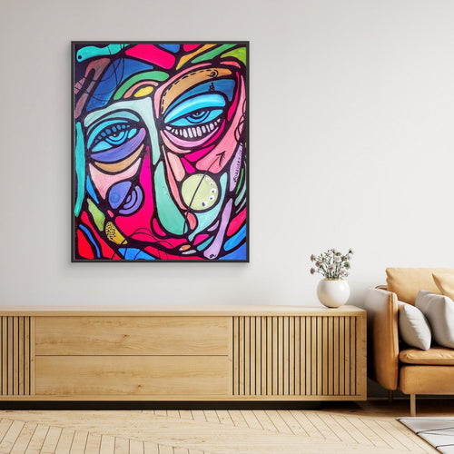 canvas murale abstraite 